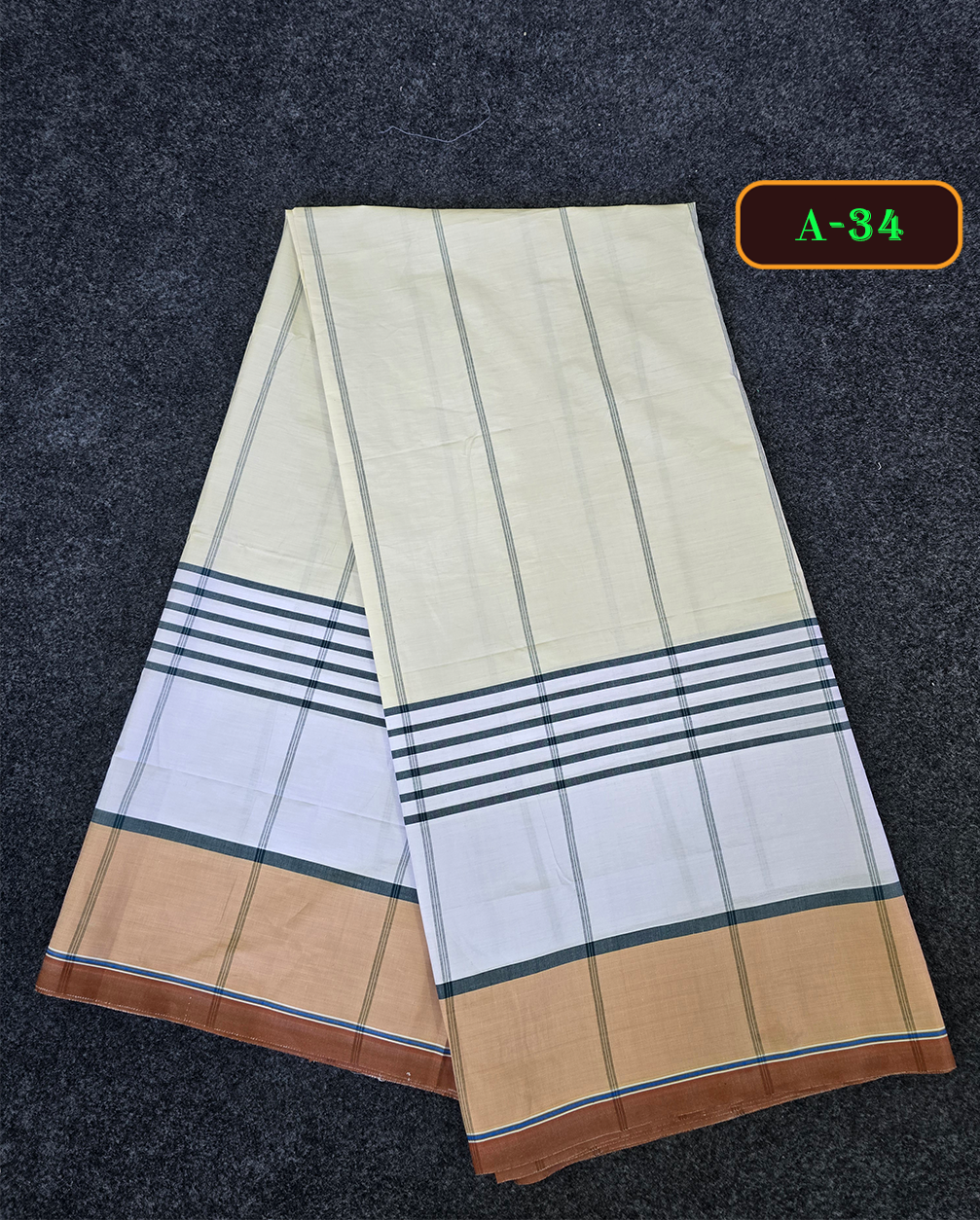 Stripe Lungi A-34 - Image 2